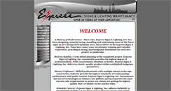 Desktop Screenshot of expsigns.com